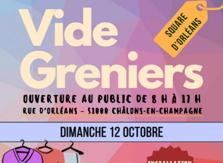 Inscription vide-Greniers au Square d'Orléans - CSC RG